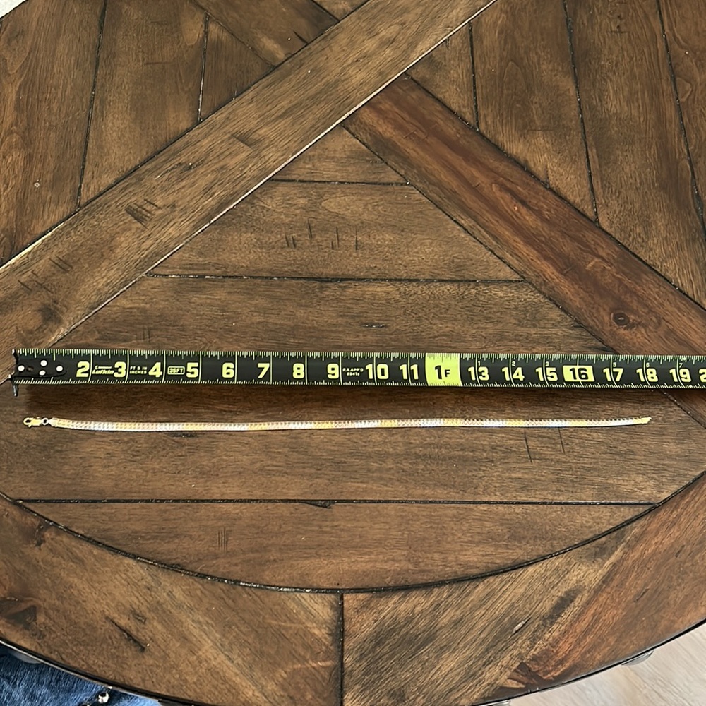 Tricolor Sterling Silver Necklace - image 3